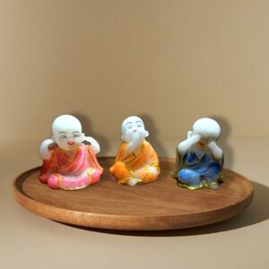 3 Wise Idols, Sculpture for home decoration