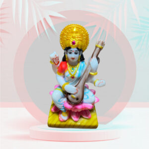 Saraswati Murti, Sculpture Playing veena