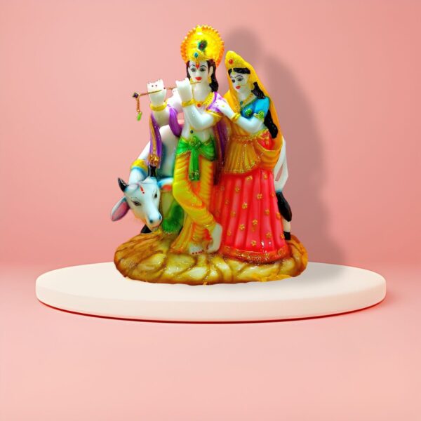 Exquisite Radha Krishna Sculpture
