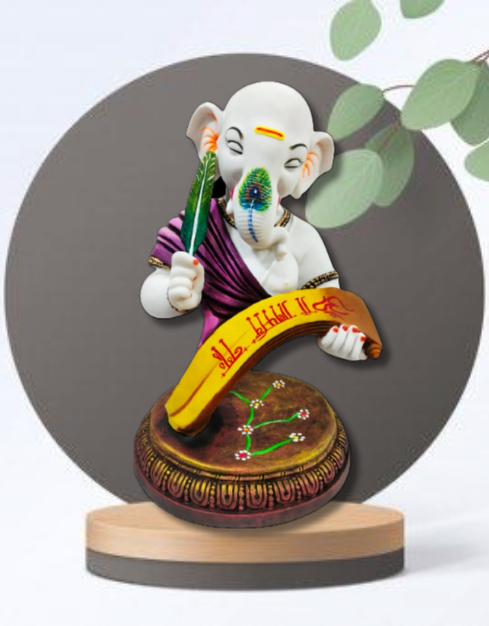 Ganesh Murti in Purple