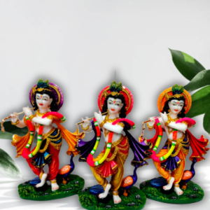 Divine Melodies: Krishna's Dance with Peacock