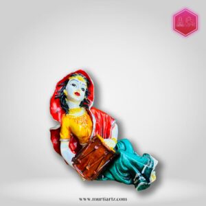 Rhythm of Rajasthan: Handcrafted Tabla Player Sculpture, Musican Art home decor