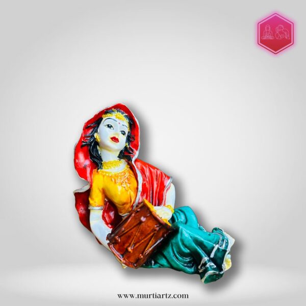 Rhythm of Rajasthan: Handcrafted Tabla Player Sculpture, Musican Art home decor