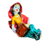 Decorative Rajasthani musician sculpture, adding a touch of Rajasthani flair to your living space.