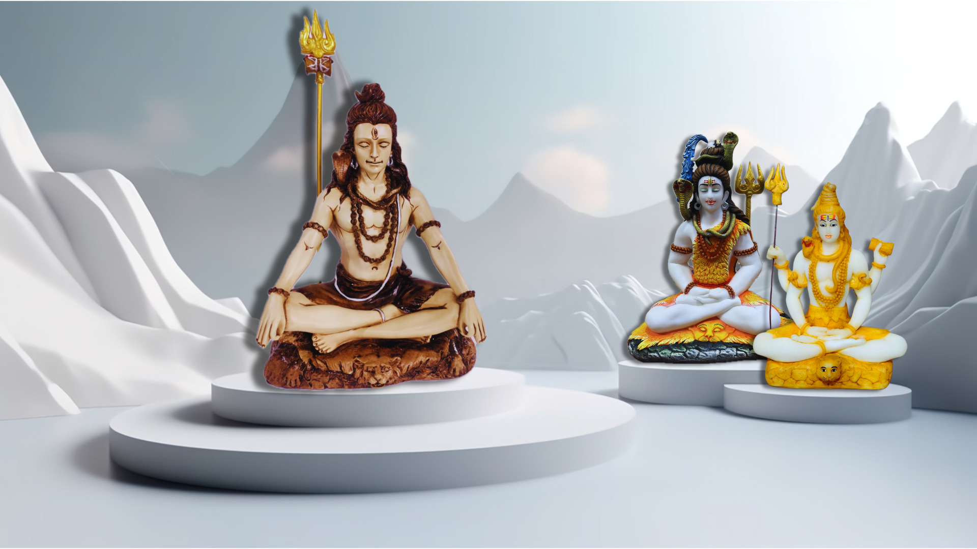 Har Har mahadev sculptures, Shiv murti, Shiv Shankar