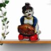 Decorative Rajasthani musician sculpture, adding a touch of Rajasthani flair to your living space.